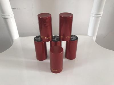 China Red Wine Bottle Foil Capsules Waterproof Champagne Foil Capsules Gravure Printing for sale