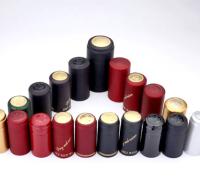 Cina Custom Printed Design Custom Size Pvc Wine Capsule For Glass Bottle Shrink Capsules in vendita