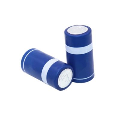 China PVC tear bottle heat shrinkable cap different size wine bottle sealing cover custom logo PVC shrink capsule for sale