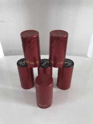 China Bottled Beverage Usage and PVC Material PVC shrink capsule,PVC Heat Shrinkable Film Wine Capsule, Plastic Shrink Sleeves à venda