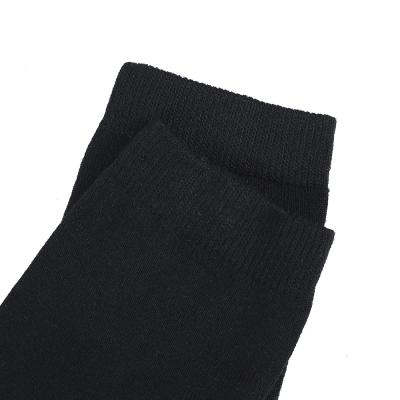 China Breathable Knit Cushion Cotton Cotton Crew Men Military Police Boot Army Black Socks for sale