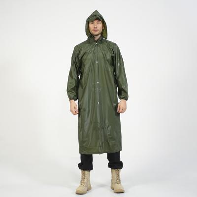 China Anti-static Waterproof Military Army Poncho Rain Coat Tactical Heavy Duty Poncho for sale