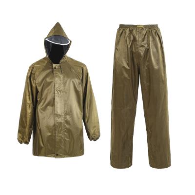 China Raincoat Brown anti-static military uniform for outdoor activities. for sale