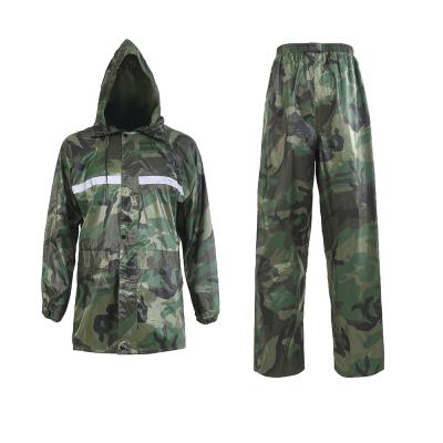 China Customized anti-static como military raincoart for army with reflective faucet for sale