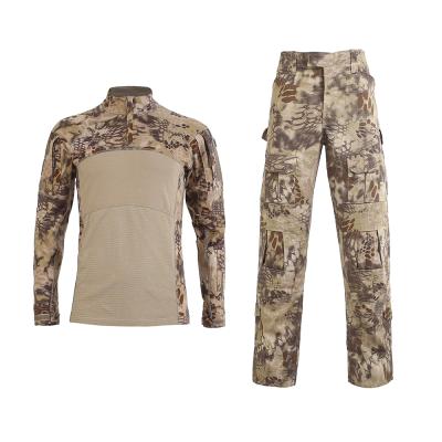 China Camouflage Suit Anti-Static Camouflage Frog High Quality Tactical Suit for sale