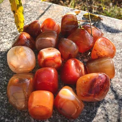 China Wholesale Natural China Crystal Cube Healing Stone Carnelian Tumbles For Home Decoration for sale