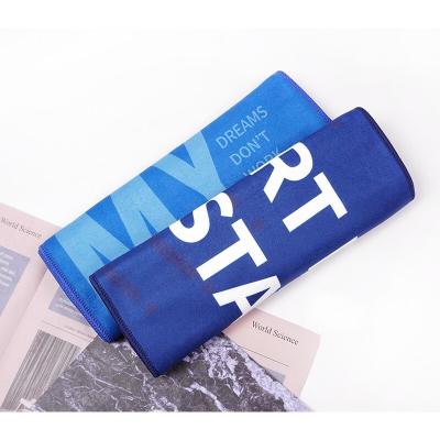 China Manufacturers Fashion Wholesale Multi-use Sports Fitness Quick Cooling Colorful Printed Cold Towel for sale