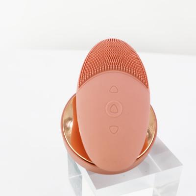 China Other IPX7 Waterproof Spinning Exfoliating Electric Sonic Face Bush Vibrating Facial Cleansing Brush for sale