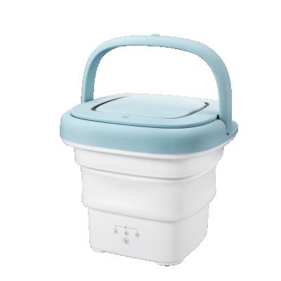 China Foldable Outdoor Foldable Silicone Electric Washing Machine with Dryer, Mini Portable Washing Machine with Sterilization for Traveling for sale