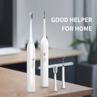 China Portable Electric Sonic Waterproof Dental Tooth Scaler Home Use Adjustable Dental Calculus Remover Tooth Scaler for sale