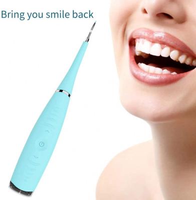 China 2020 Dental Area High Frequency Vibration Tooth Stains Electric Dental Tartar Scaler Calculus Remover for sale