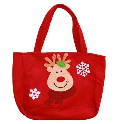 中国 New Children's Candy Cotton Canvas Christmas Shopping Tote Bag With Custom Printed Eco-Friendly Logo 販売のため