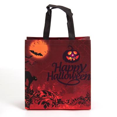 China Wholesale Eco-Friendly Halloween Bags Custom Eco Friendly Non Woven Bag Recycle Reusable Grocery PP Non Woven Bag for sale