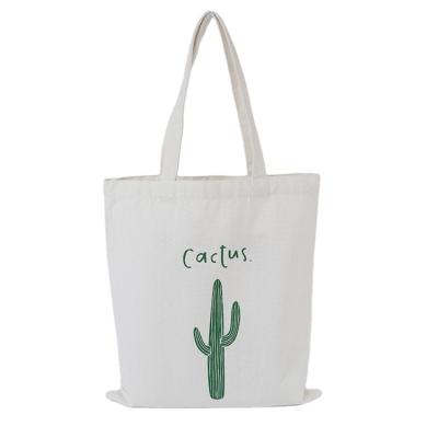 China Wholesale Custom Recycled Tote Bag Recycled Cotton Bag Canvas Shopping Tote Bag With Logo en venta