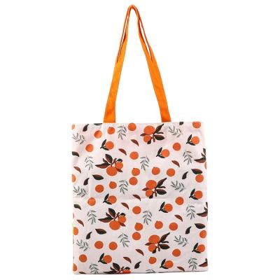 Κίνα Custom Canvas Tote Bag Cotton Shopping Bags High Quality Reclycled Cotton Printing Beach Bag With Logos προς πώληση