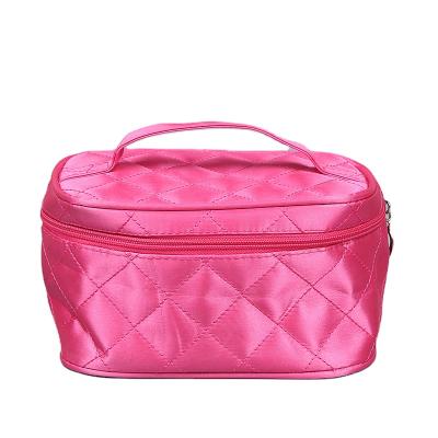 China Hot Sale Fashion Rose Makeup Bag Vanity Case Custom Logo Toiletry Bag Travel Cosmetic Bags and Cases for sale