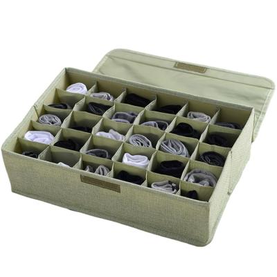 China High Quality Cotton Viable Canvas Storage Boxes Storage Box 30 Organizer Storage Box With Lid Te koop