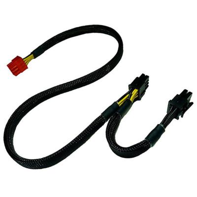 China COMPUTER Customer Antec 8pin to Dual 8 Pin Modular Power Supply Cable for sale