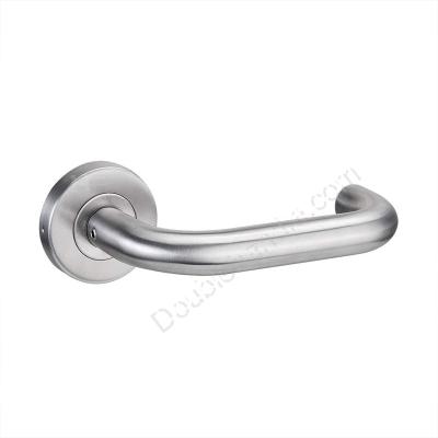 China Excellent Quality Modern Aluminum Door Accessories Single Lever Door Handle Lock Door Handle Door Lock for sale