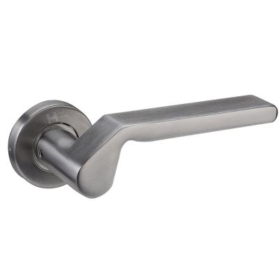 China Office Door Modern Solid Stainless Steel Door Handle for sale