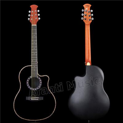 China spotless & Super Carbon Fiber Roundback / Afanti Music Carbon Fiber Back And Side Acoustic Guitar (ANT-137) for sale