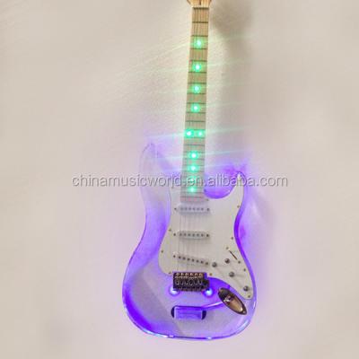 China Crystal Electric Guitar with High Acrylic Grade (AAG-001) for sale