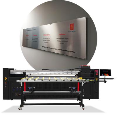 China Suits for rigid and flexible materials printing MT MT-UV 2000 large format hybrid UV printer for metal printing for sale