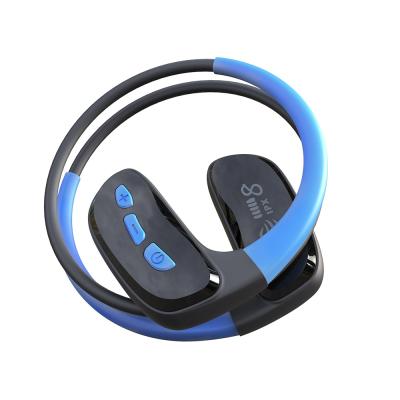 China Portable Ear Hook Media Player Sports Mini Size Travel Earphones BT Wireless Waterproof Earphone Built-in 16GB Memory Card for sale