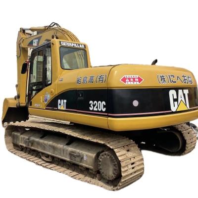 China Used Catertpillar320C Used CAT320excavator excavator for sale in good condition20 ton excavator 1m²; ³ for sale