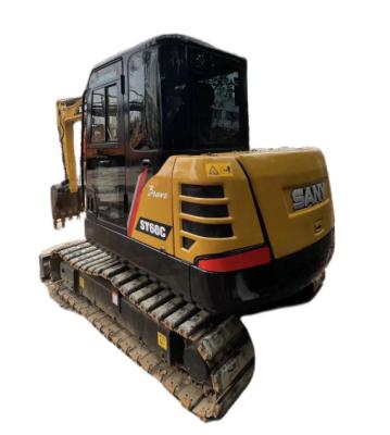 China High Quality Condition Used Excavator Sany60 6 Ton Excavator 0.35 Excellent for sale