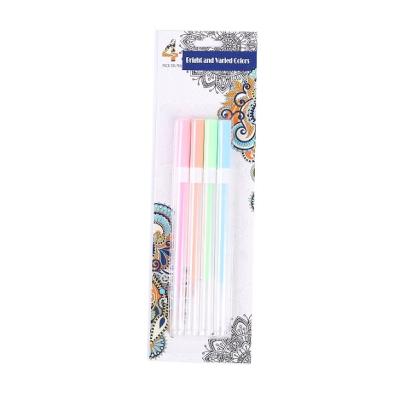 China Glitter Color Gel Pens 4 Pcs Morandi Glitter Pen Cute Office School Ststionery Nontoxic for sale