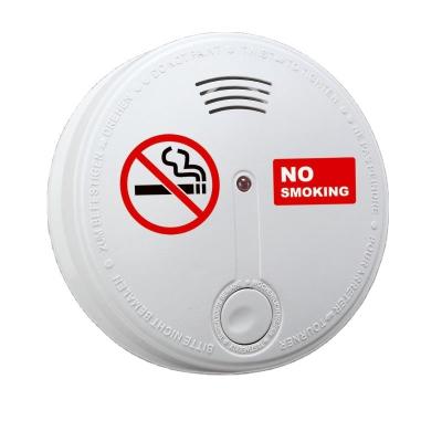 China Waterproof / Waterproof Jabo 9V Standalone Photoelectric Cigarette Smoke Detector For Alarm System en14604 certificated non-smoking alarm for sale