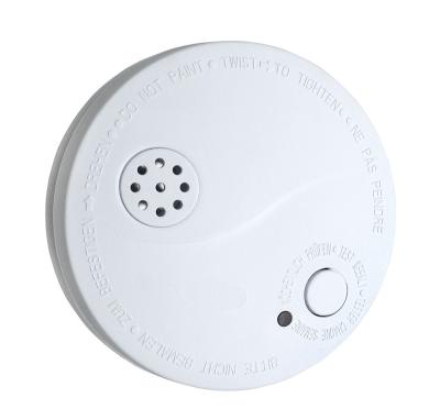 China Smoke Detector EN14604 Approved Smoke Detector with Replaceable Battery Smoke Detector 9V DC Fire Alarm 85dB Smokesound Output for sale