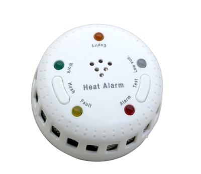 China HIPS Heat Alarm with Battery Operation for Fire Alarm for sale