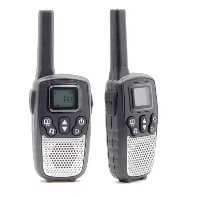 China YES UHF VHF Channels Call Alert UHF Black Handheld Talk Range 10 Km 462-467Mhz /446Mhz/409Mhz Walkie Talkie for sale