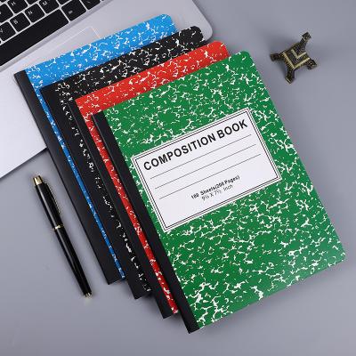 China Eco - Friendly Paper Exercise School Book Customized Logo White Lined Paper Typesetting Paper Printing Book for sale