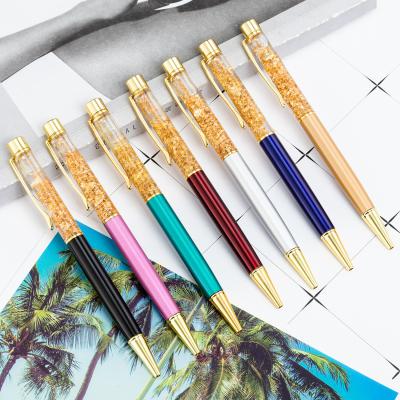 China Promotional Pen Liquid Floating Pen Barrel Ballpoint Pens Float Pen Promotional Empty Glitter Pen for sale