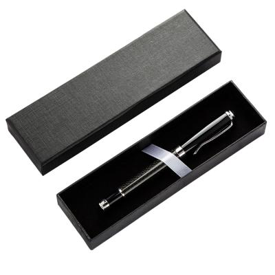 China Promotional Pen Luxury Gift Pen Carbon Fiber Pen Set Custom Logo Metal Pen With Box for sale