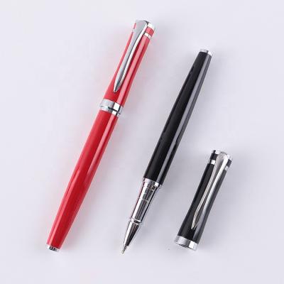 China Business normal gift pen VIP gift metal scroll set famous china branded metal luxury pen custom clip pen for sale