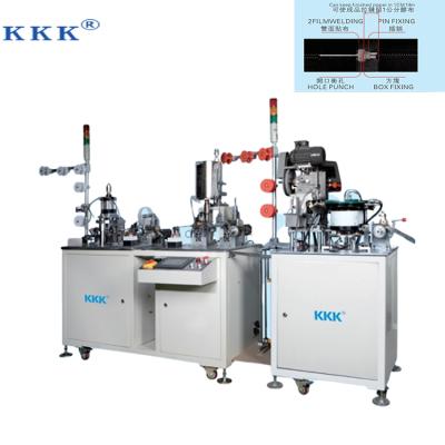 China Factory New KKK 140K Groove 140K Film Punch Pin Box Glue Box Ultrasonic All-in-one Sealing Machine for sale