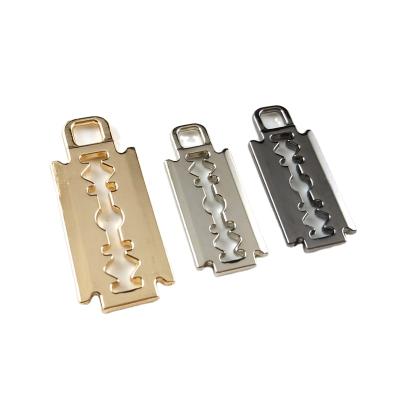 China Other High Quality Decor Painted Plating Custmized Metal Zipper Slider For Garment for sale