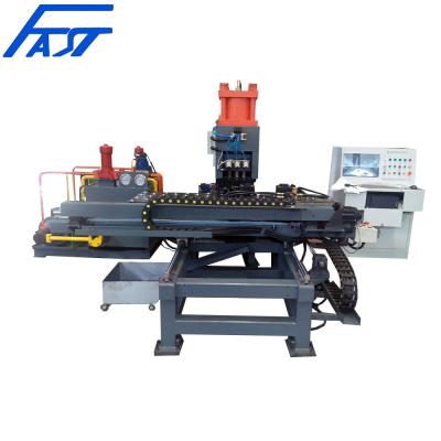 China CJ103 CNC Plate Punching Hole Machinery Single Station Hydraulic Cnc Punching Machines Punching Hole Machinery for sale