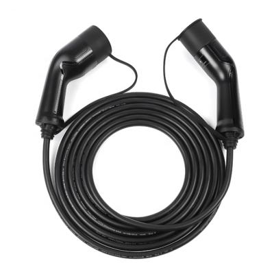 China Electric vehicle tesla to j1772 adapter type - 2 to car cable adapter ev chaeger cable connector charging type - 2 to type - 2 ev charging cable 32a for sale