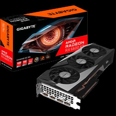 China Workstation IN GIGAOCTET AMD Radeon RX 6600 XT CURRENT Game 8GB Graphics Cards for sale