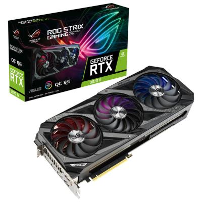 China Workstation IN ROG STRIX RTX3070TI O8G RUNNING Graphics Cards for sale