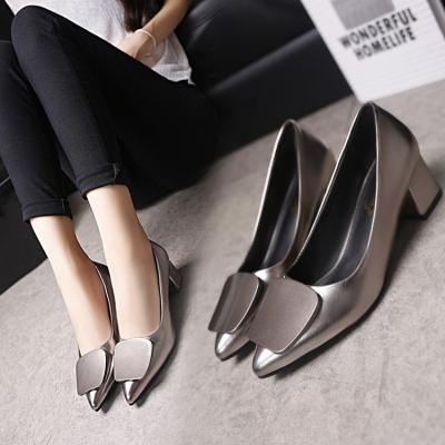 China Wholesale Lightweight Slip On Pump Shoes Fashion High Heel Women Daily Office Dress Women Shoes for sale