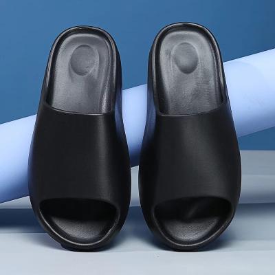 China Original High Quality Custom LOGO Brand Sandals Men Flat Slippers Fashion Trend Slides Shoes Women Slippers Beach Ladies Slippers for sale