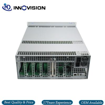 China With Fan 2018 Customized 16 GPU Server Case Riserless Machine Graphics Card Supercomputing Computer for sale