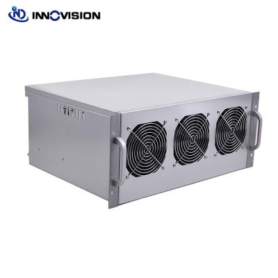 China With Fan New 19inch Rack 8 Graphics Cards AI/GPU/Deep Leaning Server Barebone for sale