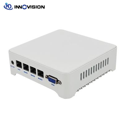 China Embedded J4125 4Cores Instead of Mini J1900 4Gbe Lan Fanless Router Openwrt PC STX-R41 for sale